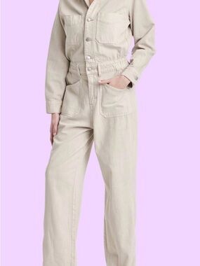 Universal Thread Beige Utility Jumpsuit